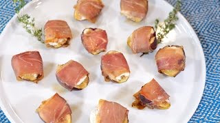 Prosciutto Wrapped Figs [upl. by Aierb733]