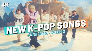 NEW KPOP SONGS  JUNE 2023 WEEK 2 [upl. by Tommie325]