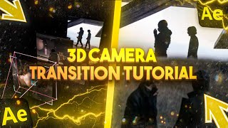 • How To Make 3D CAMERA TRANSITIONS on After Effects  step by step tutorial • [upl. by Dustie576]