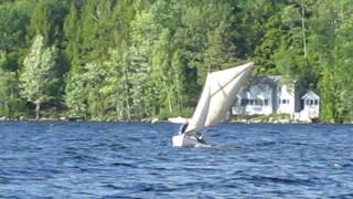 Washington County Peapod Thompson Lake Poland Maine 2010 [upl. by Toomay]