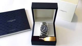 Longines Hydroconquest L36954536 2013 [upl. by Dennison]