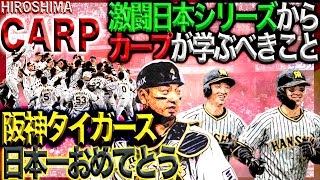 タイガース日本一おめでとう【広島カープ】が阪神とオリックスから7つのヒントを得る！ [upl. by Corby]