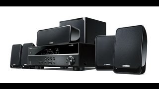 Home Cinema YAMAHA YHT196  Black UNBOXING  REVIEW [upl. by Jillene]