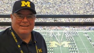 One last rivalry game at The Big House for Michigan legend Jim Brandstatter [upl. by Autrey]