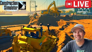 🔴Live IRL Heavy Equipment Operator Simulator with Joysticks  Realistic Excavator amp Loader Action [upl. by Uok123]