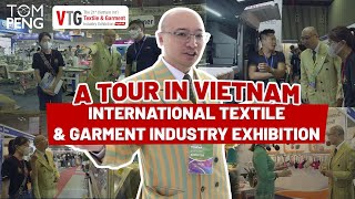 A tour at Vietnam International Textile amp Garment Industry Exhibition  VTG 2022 [upl. by Rafferty]