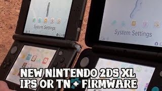 New Nintendo 2DS XL IPS or TN Screen  Firmware version [upl. by Attelahs]