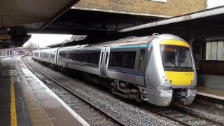 Chiltern Railways Class 168 Departing Banbury 31116 [upl. by Nnahgiel]