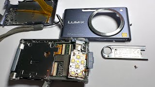 Panasonic Lumix DMC FX60 Disassembly [upl. by Allecnirp]