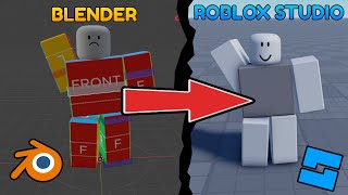 Tutorial How To Make Roblox Animation In Blender ExportImport [upl. by Ogg]