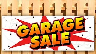 Live  The Community Garage Sale Have just a few Things see what sales [upl. by Kadner]