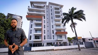 Inside a Luxury Apartment in Ghana top Neighborhood Airport Residential Area [upl. by Einnov]