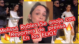 🔥☠️Por esta razón Melissa Robles vocalista del grupo matisse se enojó con reportera de prensa☠️🔥 [upl. by Leeanne301]