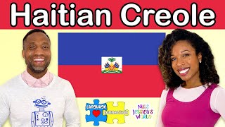 Learn Haitian Creole with guest Michael H Greetings amp Numbers  Miss Jessicas World [upl. by Anilam]