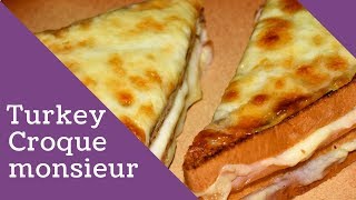 Croque monsieur with smoked turkey [upl. by Gerdi880]