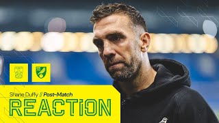 REACTION  Sheffield Wednesday 20 Norwich City  Shane Duffy [upl. by Auqinahc]