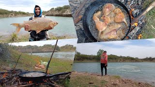 TERRIBLE SABALO PESCA COCINA Y AVENTURA EN MOTO [upl. by Aikemehs807]