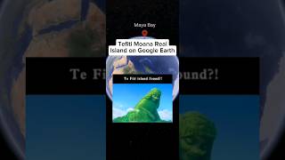 Tefiti Moana Real Island on Google Earth 😱 shorts [upl. by Oringas290]