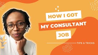 Getting a UK Consultant Job  Tips and Tricks [upl. by Mirth]