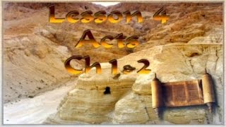 A 04 Tom Bradfords Torah Class  Acts Ch 1 and 2 [upl. by Ahsienyt285]