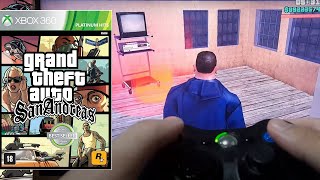 GTA San Andreas  Bug da escola de aviação XboxPS3 [upl. by Obmar]