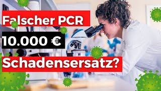 Falscher PCRTest  10000 Euro Schmerzensgeld Urteil [upl. by Itagaki]