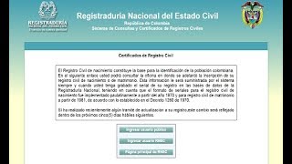 Como Saber Donde Esta Mi Registro Civil 2018 [upl. by Samanthia687]