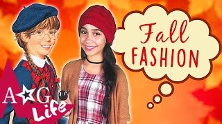 Fall Lookbook DIY Sweater  Pumpkin Recipe  AG Life  Episode 45  AmericanGirl [upl. by Ganiats]