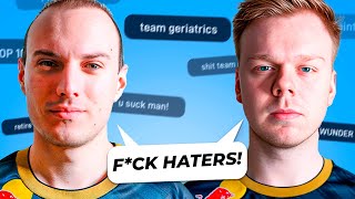 PERKZ amp WUNDER reading HATE COMMENTS [upl. by Elyag205]