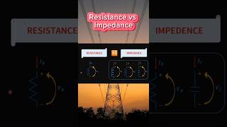 Resistance and Impedance  Resistance Vs Impedance shorts electrical [upl. by Mloclam]