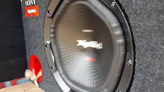 Sony xplod 1800 watts xsnw12002 Bass test [upl. by Wrigley]