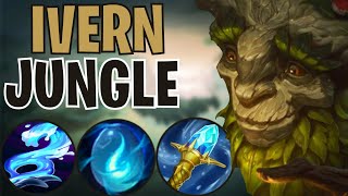 Season 13 Ivern Jungle Clear  Commentary guide in League of Legends [upl. by Acimaj]