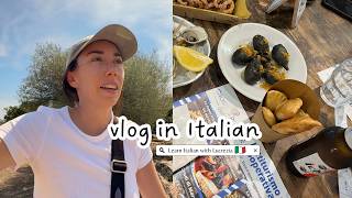 Italian vlog che cosa ho fatto in Sardegna lultimo libro che ho letto facciamo il pesto Sub [upl. by Gytle]