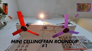 Mini Ceiling Fan Roundup 1 [upl. by Renie]