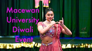 MacEwan University Diwali Event  Soja Zara  Kritika Ram  2024 [upl. by Goldman]