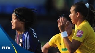 Fivestar Young Nadeshiko thrash Brazil [upl. by Kaitlyn248]