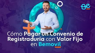 Cómo pagar un convenio de Registraduría con valor fijo en Bemovil [upl. by Ttenrag]