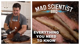 How to Smoke Brisket  Mad Scientist BBQ [upl. by Ahrat]