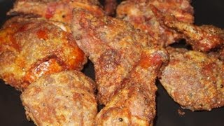 SmokedFried Chicken Recipe [upl. by Aicilihp48]