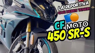 CFMoto 450 SRS ¿La Mejor Moto Deportiva de 450cc Aqui algunos datos [upl. by Hartwell]