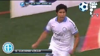 Gol de Lollo Belgrano 3  Rafaela 2 Fecha 5 Torneo Inicial 2013 Fútbol Para Todos [upl. by Bird]