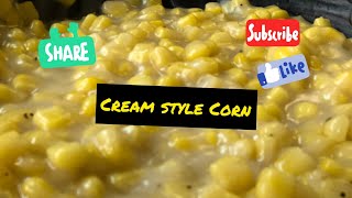 Home Style Creamed Corn Recipe [upl. by Berck923]