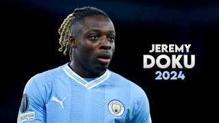 jeremy doku 202324  Dribbling Skills Assists amp Goals  HD [upl. by Nue]