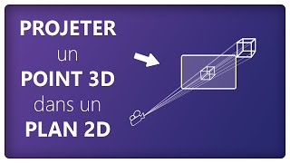 PROJETER un POINT 3D sur un Plan 2D Tout ce quil faut savoir [upl. by Aihsenak]