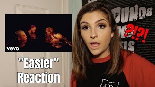 5SOS  quotEASIERquot SONG amp MUSIC VIDEO REACTION  ellenawhat [upl. by Carolynn]