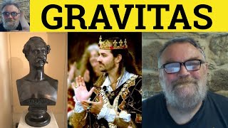 🔵 Gravitas Meaning  Gravitas Examples  Gravitas Defined  Formal Vocabulary Gravitas [upl. by Bogey]