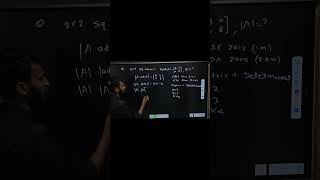 🔥PYQ matrix and determinant maths 12thmatrix sunilsirclasses square matrix viralshorts [upl. by Nereil]