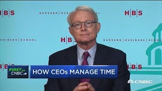 Time is the scarcest resource for CEOs Harvard Business School study [upl. by Meyer446]