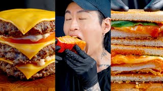 ASMR  Best of Delicious Zach Choi Food 184  MUKBANG  COOKING [upl. by Adlesirc]