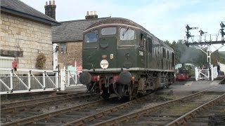 Sulzer power Class 24 D5061 on the NYMR [upl. by Alyk778]